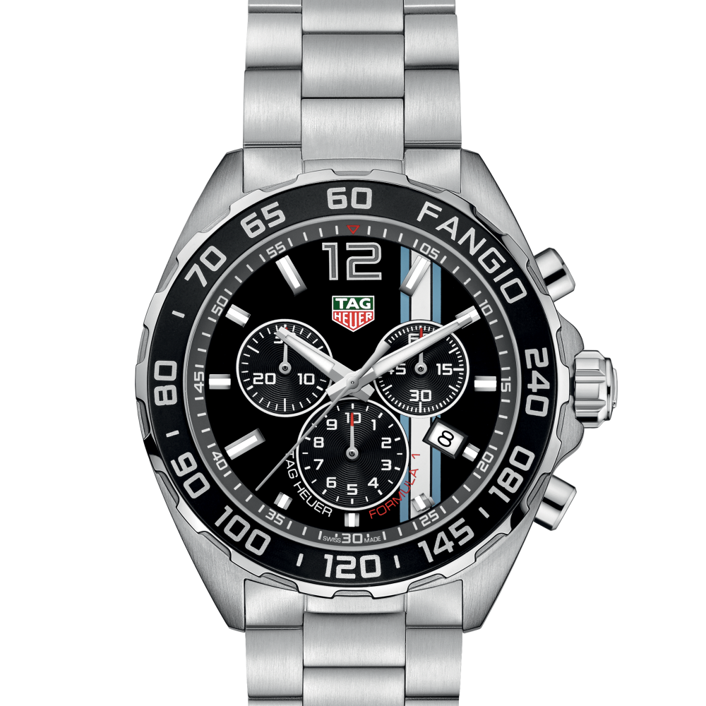 TAG Heuer Formula 1 43 mm, Black Dial, Quartz Chronograph Watch, CAZ101H.BA0842-1