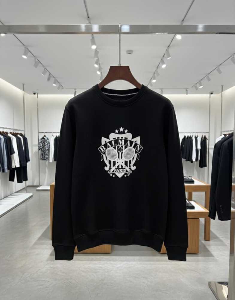 Balmain Black Premium Quality Sweatshirt-thumb-3