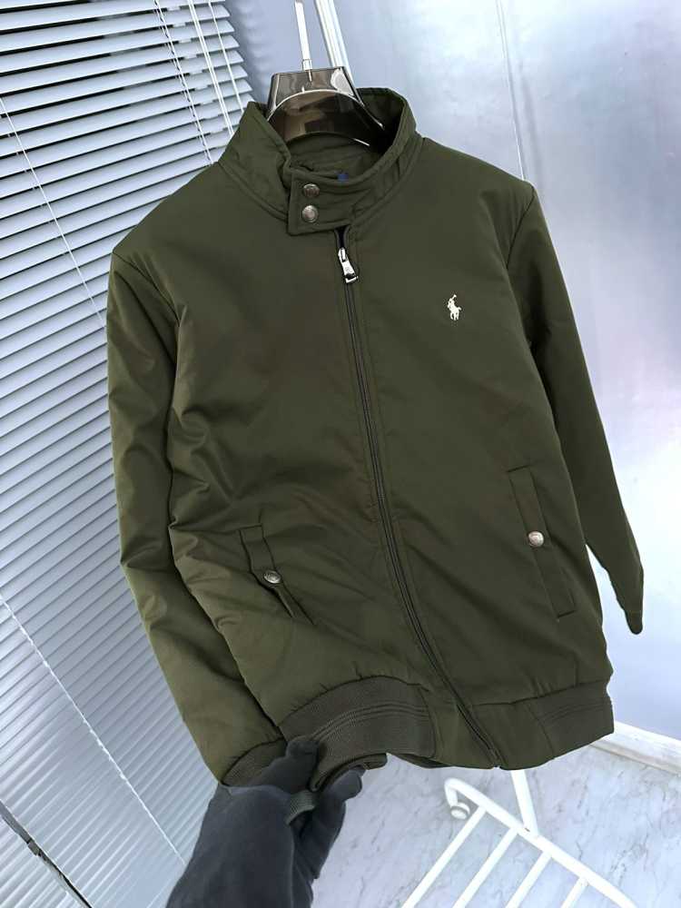 Ralph Lauren Green Premium Quality Cotton Blend Jacket-3