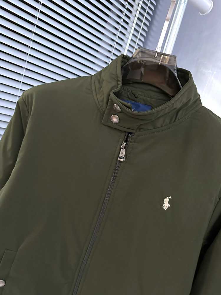 Ralph Lauren Green Premium Quality Cotton Blend Jacket-1