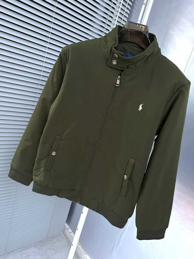 Ralph Lauren Green Premium Quality Cotton Blend Jacket-2