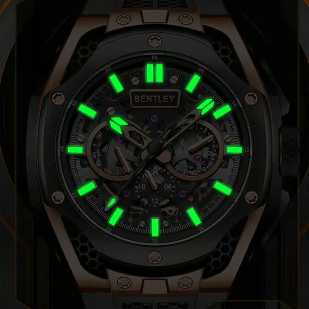 Bently The Opulence Automatic Men's Watch 54 mm BL-50-55-2