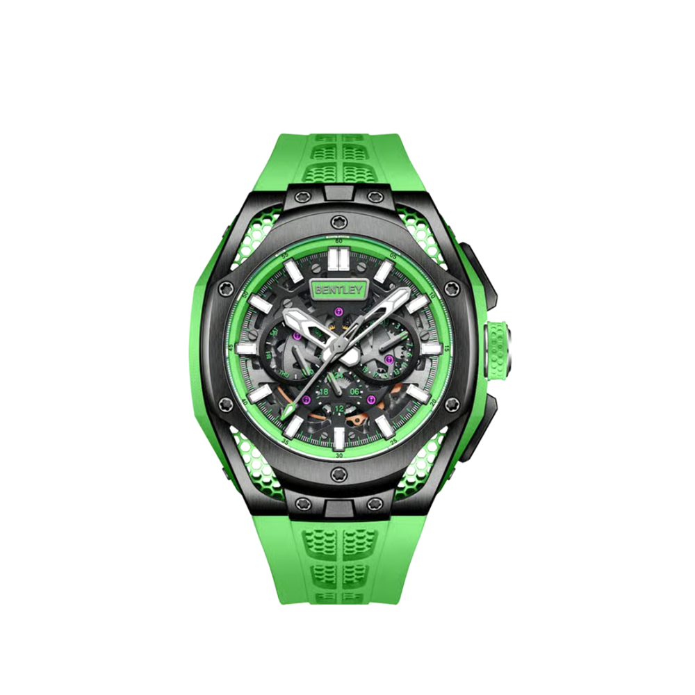 Bentley The Opulence Automatic Green Accents Men 54 mm BL-50-01 Watch