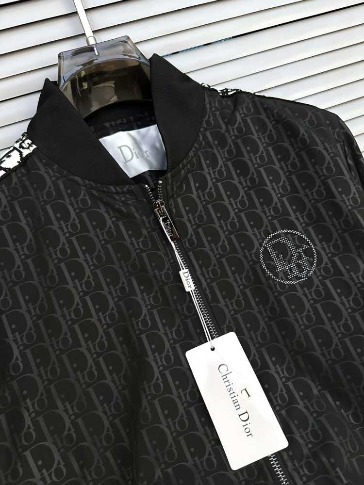 Dior Black Oblique Premium Quality Zipper-1