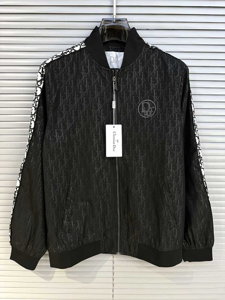 Dior Black Oblique Premium Quality Zipper-2