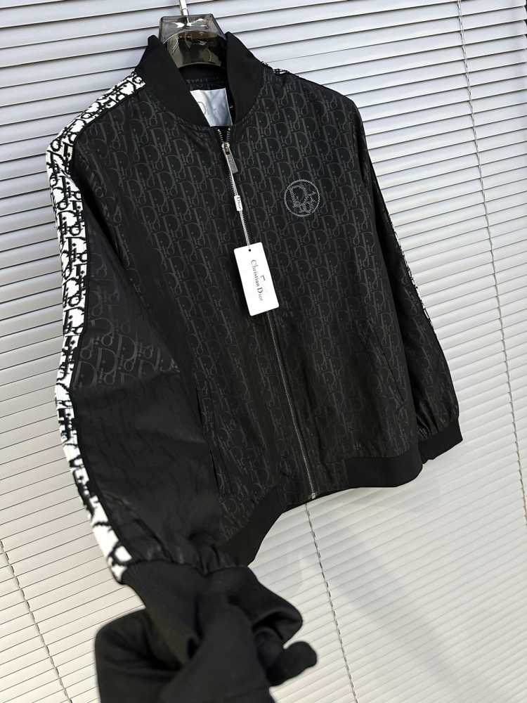 Dior Black Oblique Premium Quality Zipper