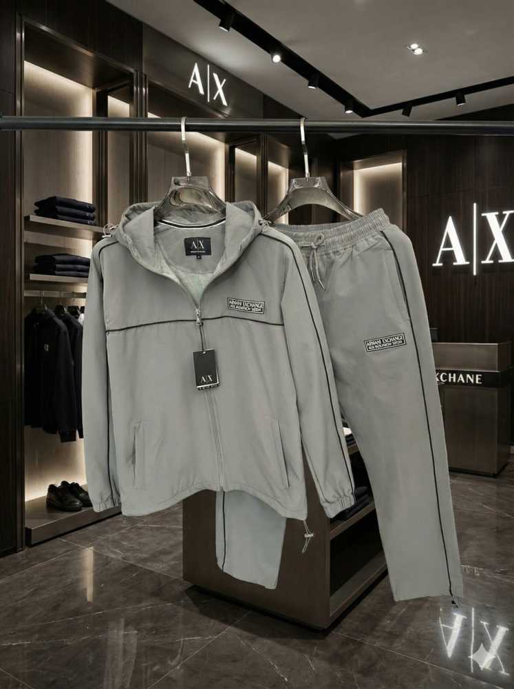 Armani Exchange Grey Premium Quality Tracksuit-1