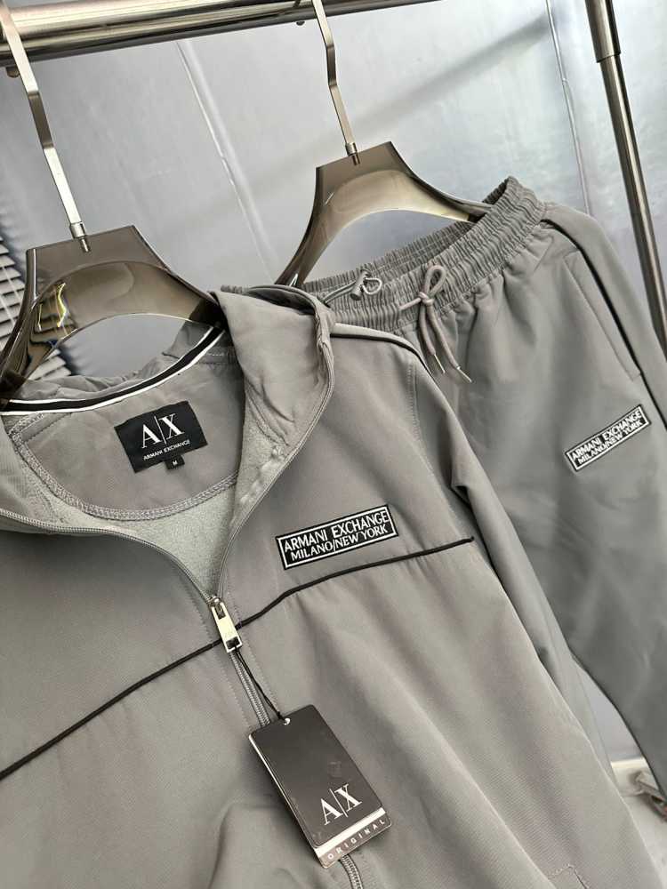 Armani Exchange Grey Premium Quality Tracksuit-2