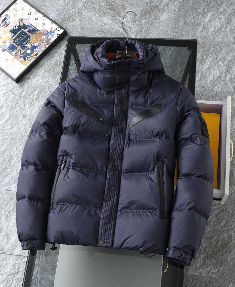 Fendi Blue Premium Quality Cotton Blend Jacket