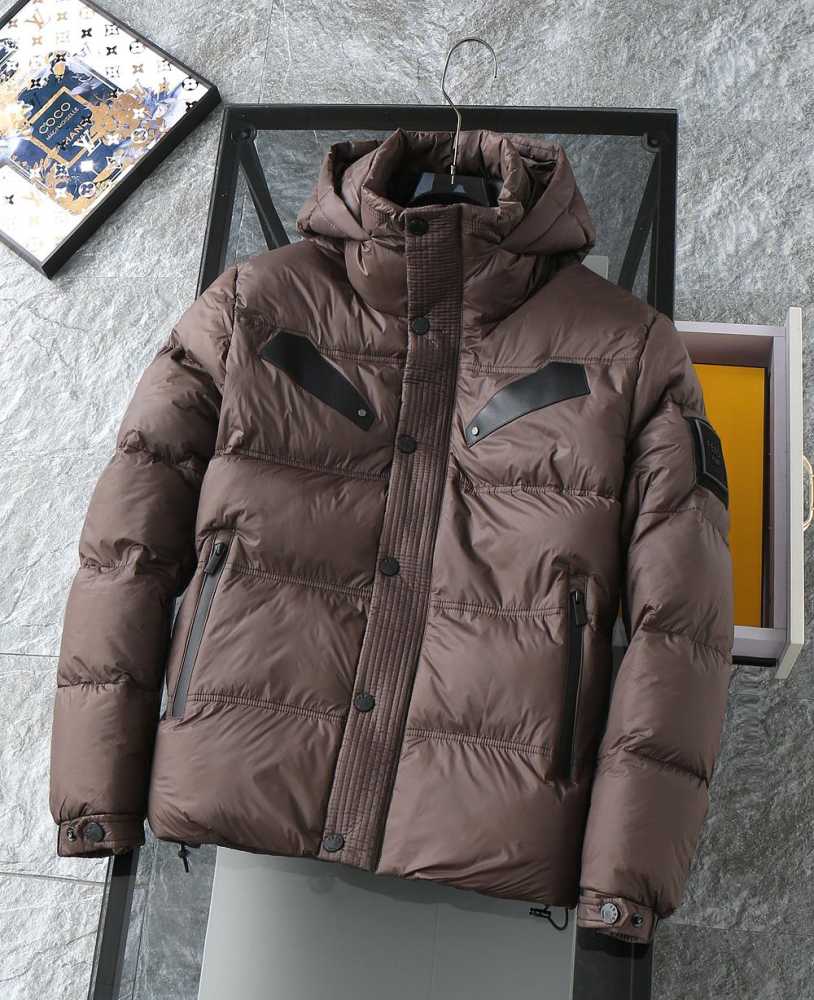 Fendi Brown Premium Quality Cotton Blend Jacket