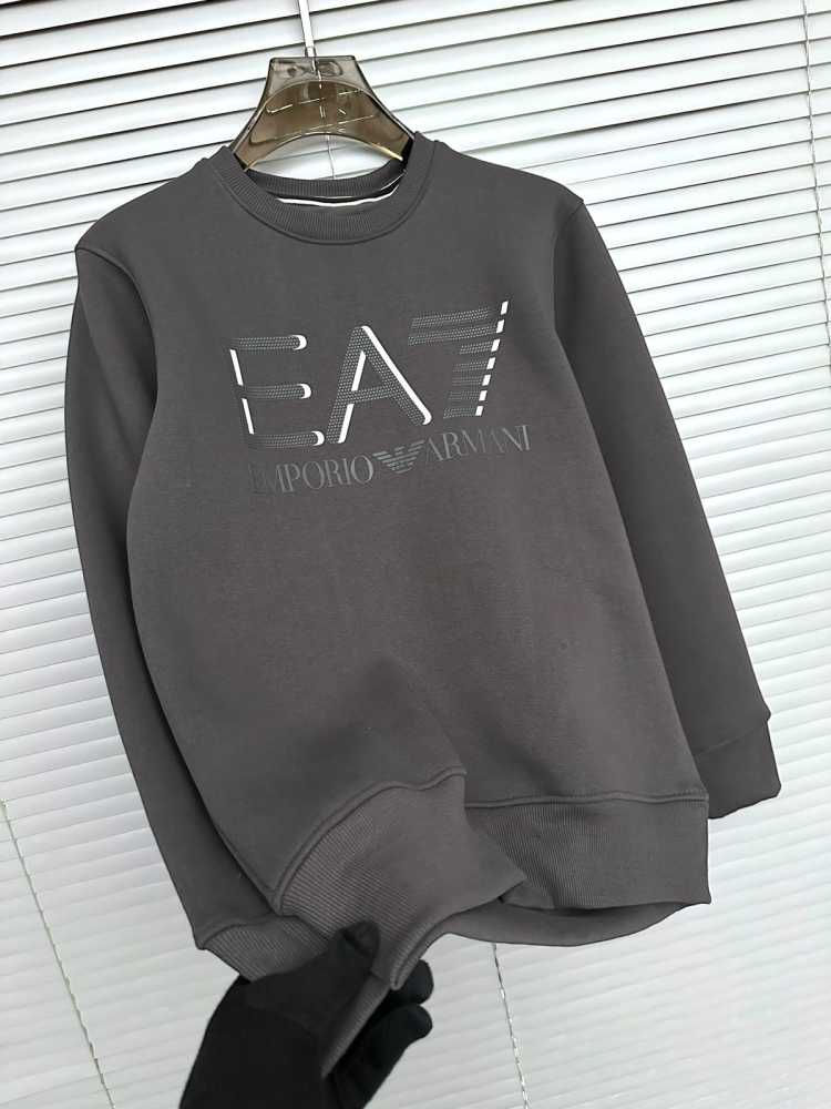 Emporio Armani Grey Cotton Premium Qaulity Sweatshirt