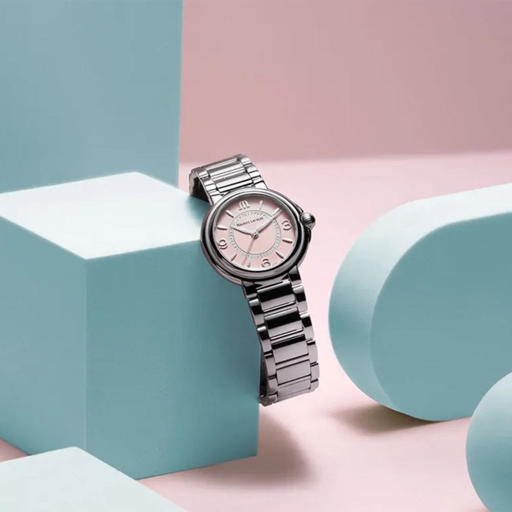 Maurice Lacroix Fiaba FA1104-SS002-F20-1 Pink Dial, Fiaba - Colours Edition Watch-1