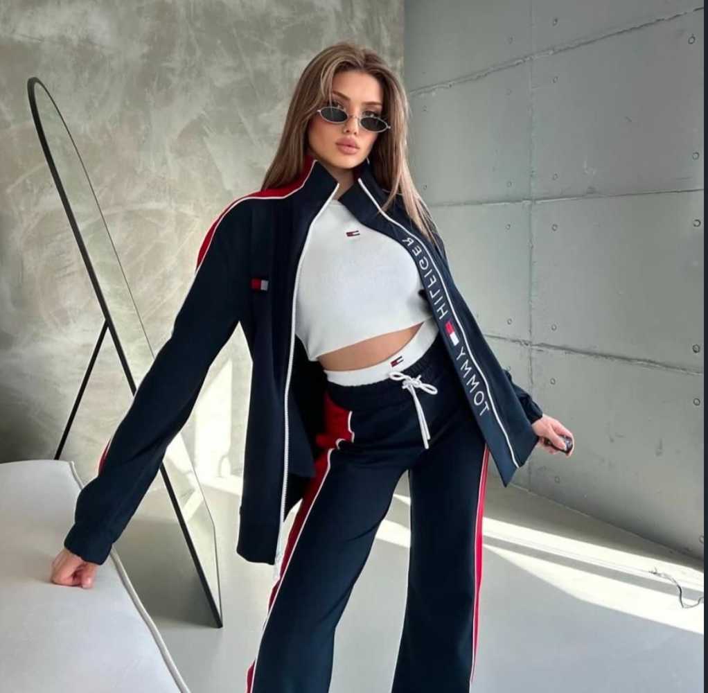 Tommy Hilfiger Blue Premium Quality Tracksuit-1