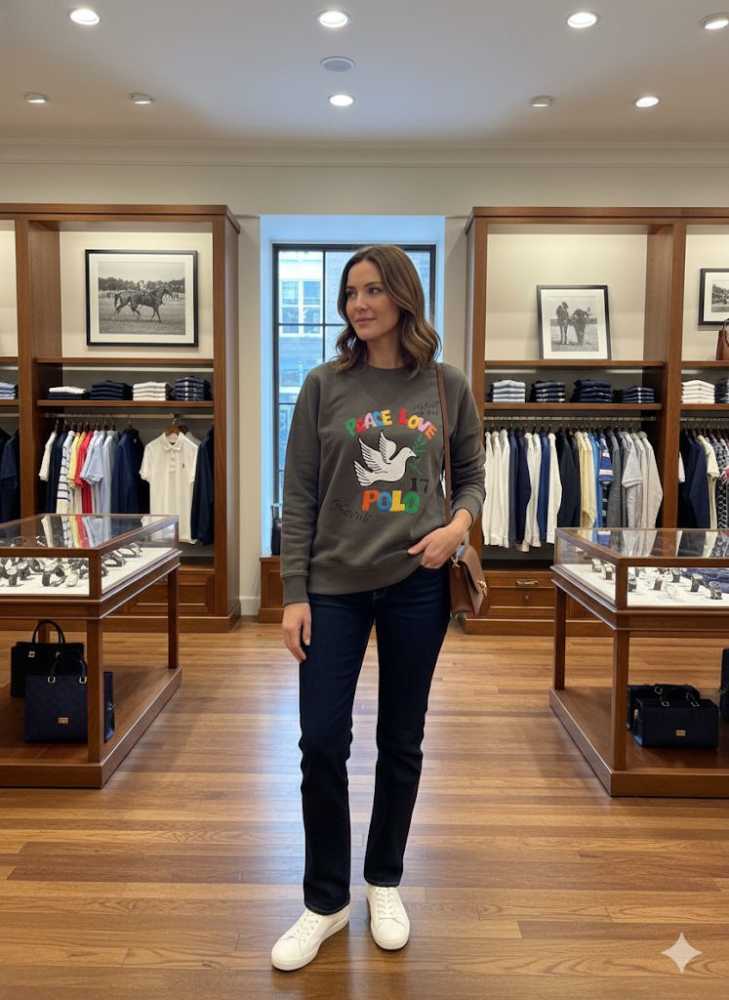 Ralph Lauren Green Premium Quality Sweatshirt-1