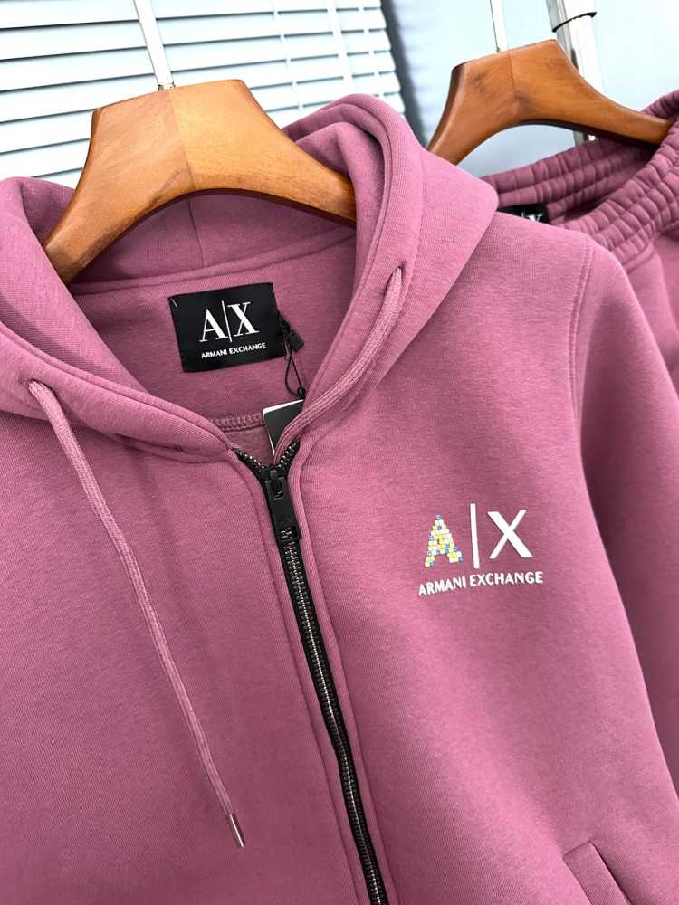 Armani Exchange Pink Premium Quality Tracksuit-4