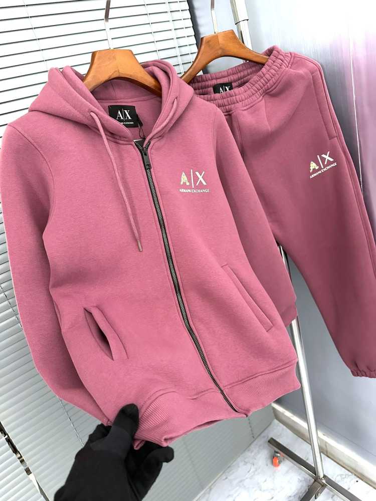 Armani Exchange Pink Premium Quality Tracksuit