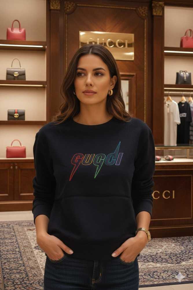 Gucci Blue Premium Quality Sweatshirt