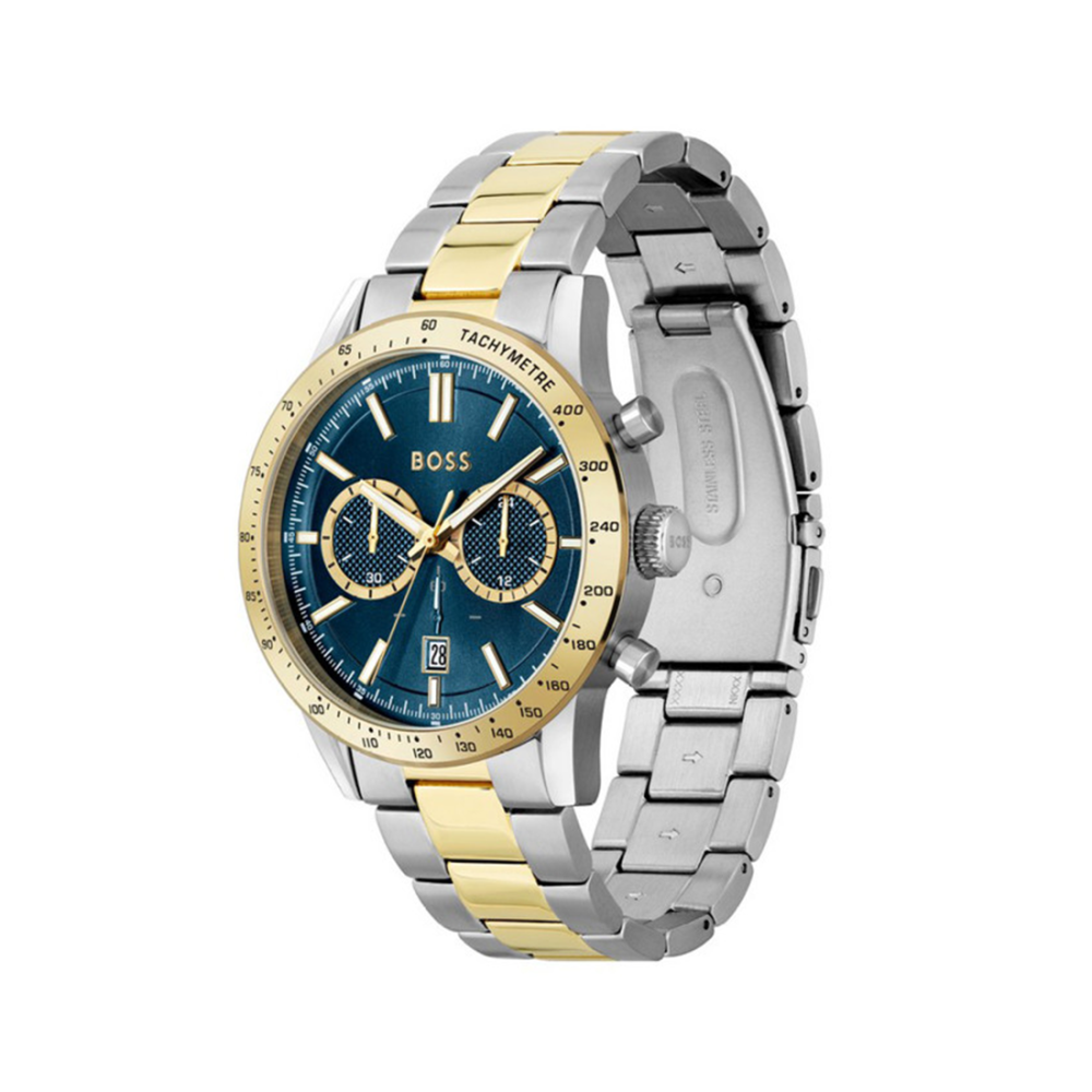 Boss Men Allure Bracelet Style Straps Analogue Chronograph Watch 1514163-1