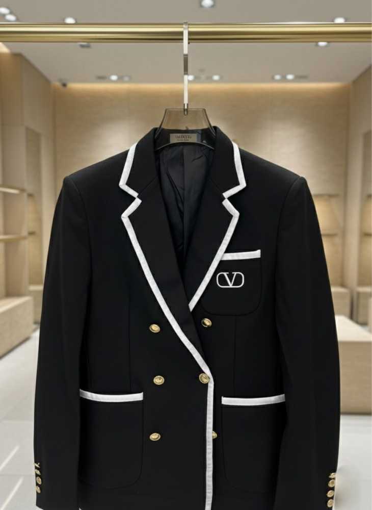 Valentino Black Premium Quality Blazer-7