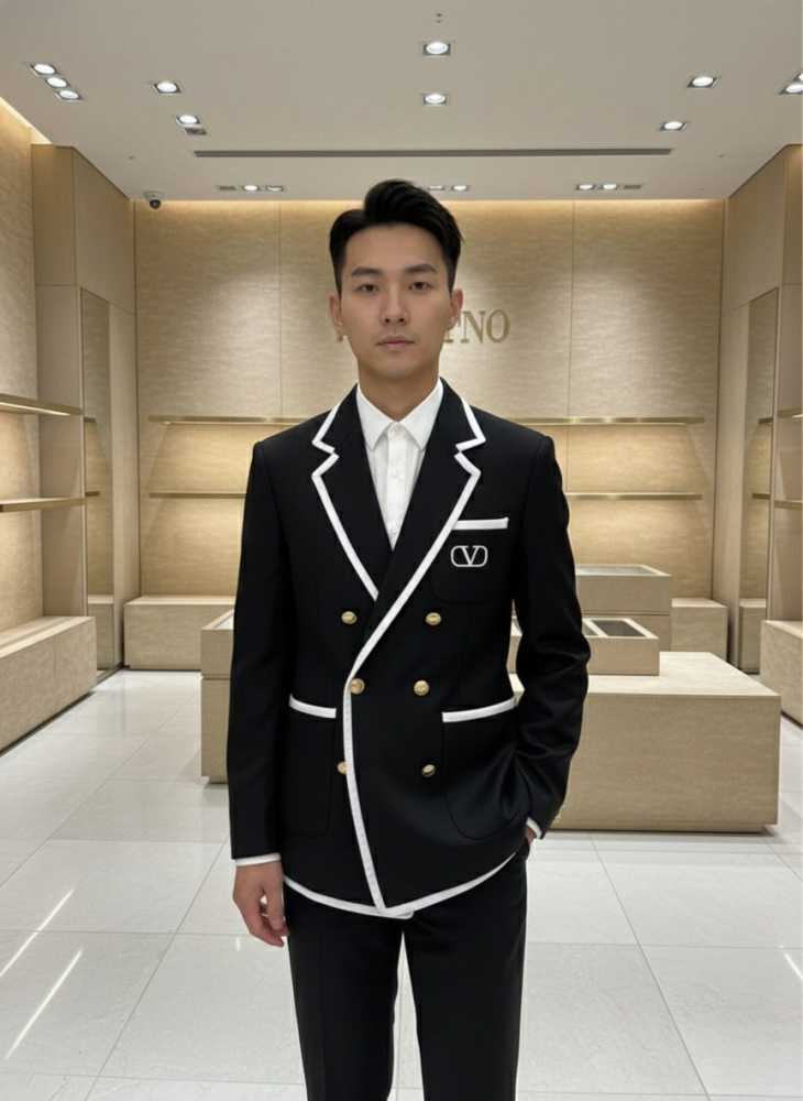 Valentino Black Premium Quality Blazer