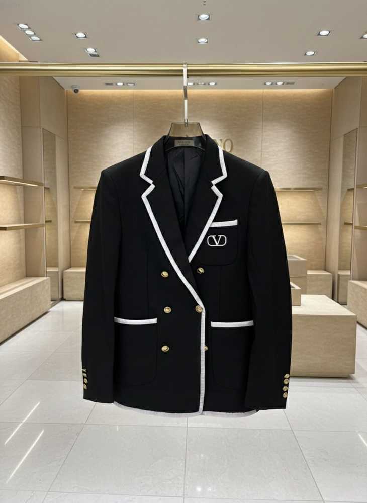 Valentino Black Premium Quality Blazer-6