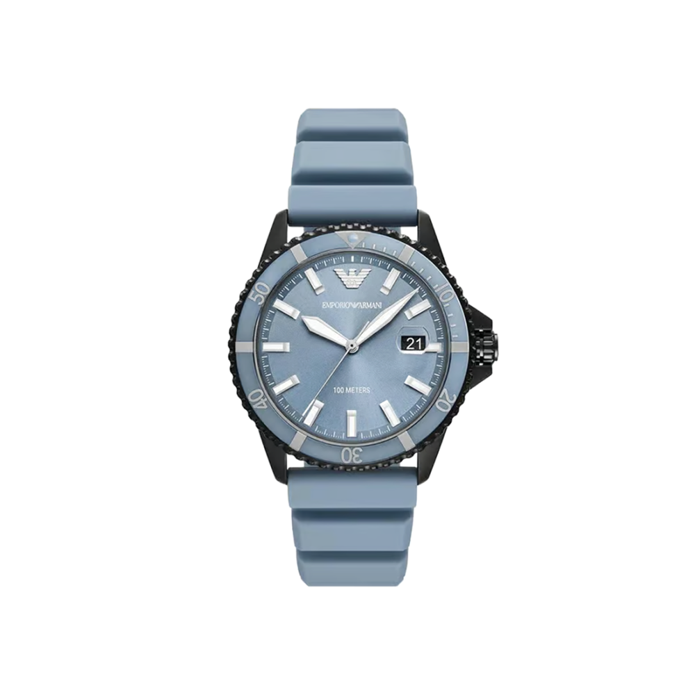 Emporio Armani Quartz Men Blue Strap Watch AR11685-0