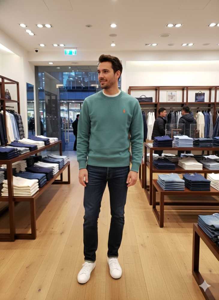 Ralph Lauren Blue Premium Quality Sweatshirt