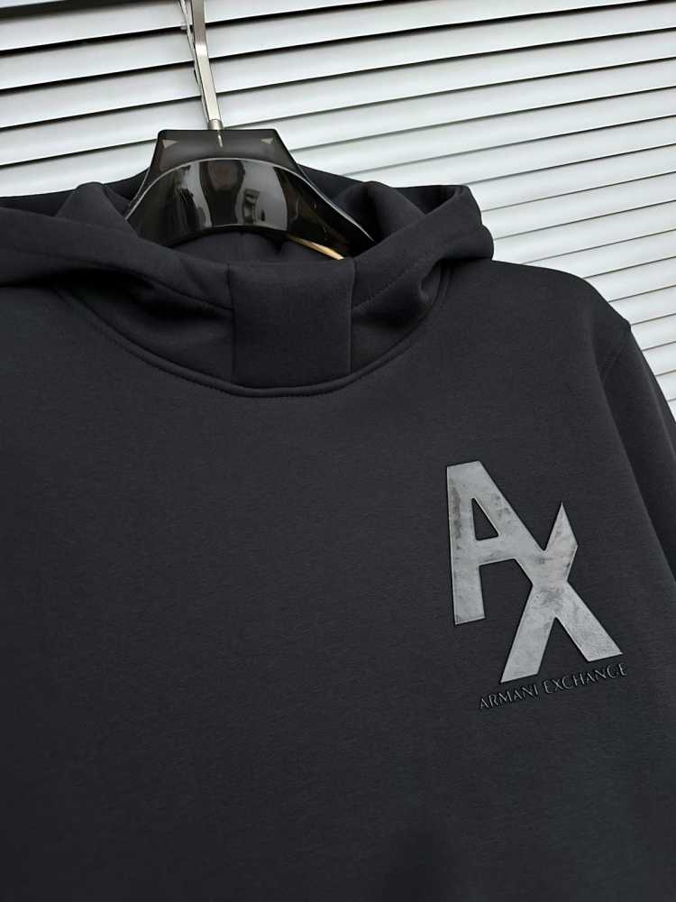 Armani Exchange Black Premium Quality Hoodie-1