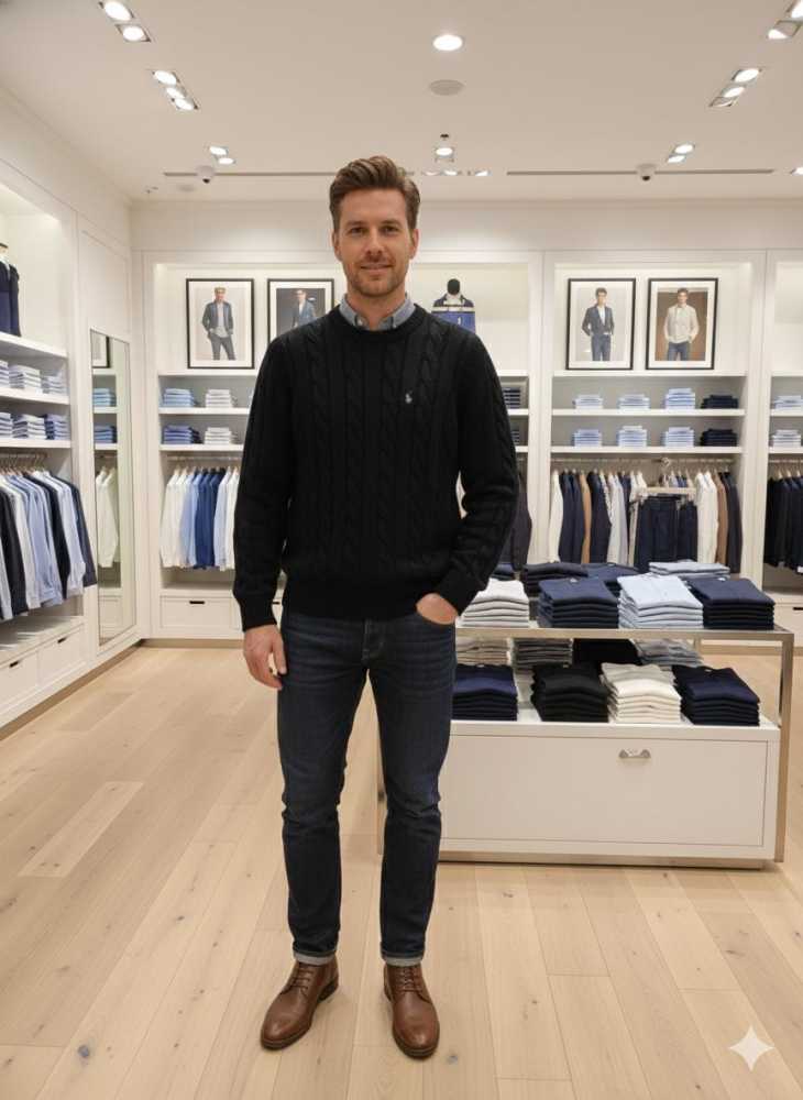 Ralph Lauren Black Premium Quality Sweatshirt