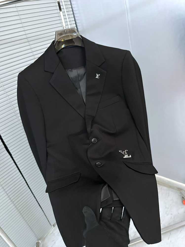 Louis Vuitton Black Premium Tuxedo Suit-5