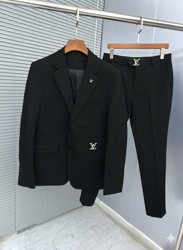 Louis Vuitton Black Premium Tuxedo Suit-8