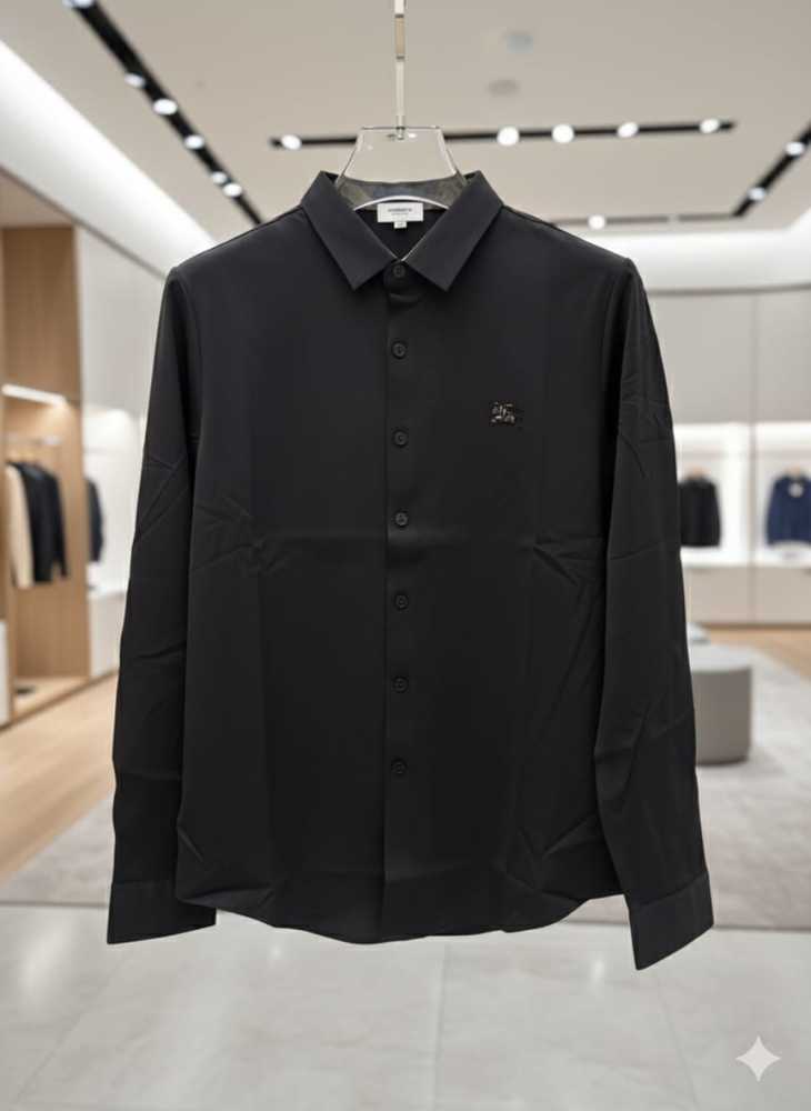 Burberry Black Premium Quality Shirt-1