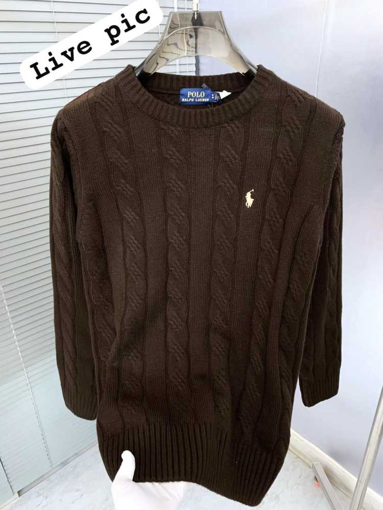 Ralph Lauren Dark Brown Premium Quality Sweatshirt-1