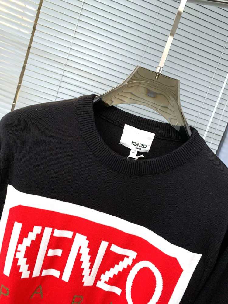 Kenzo Black Authentic Quality Sweatshirts-4
