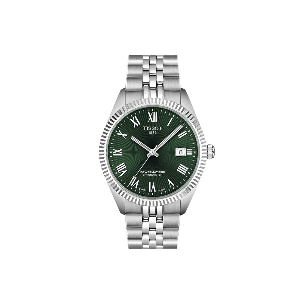 Tissot Ballade Powermatic 80 COSC Green Dial Watch T156.408.11.093.00-0