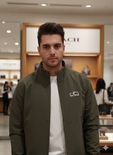 Coach Green Premium Quality Zipper-2