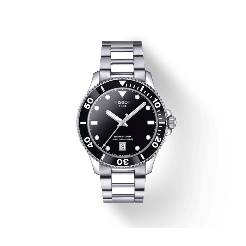 Tissot Seastar 1000 Black Dial Quartz Watch T120.410.11.051.00-0