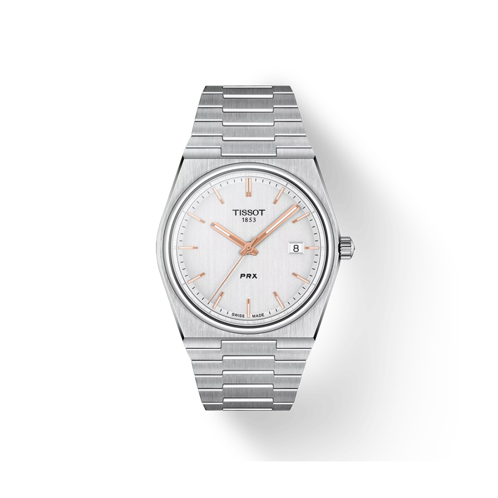Tissot PRX White Dial, Stainless Steel Men's Watch T137.410.11.031.00-0