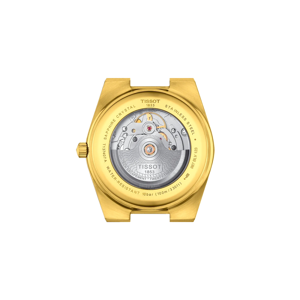Tissot PRX Powermatic 80 Golden Dial Men's Watch T137.407.33.021.00-1