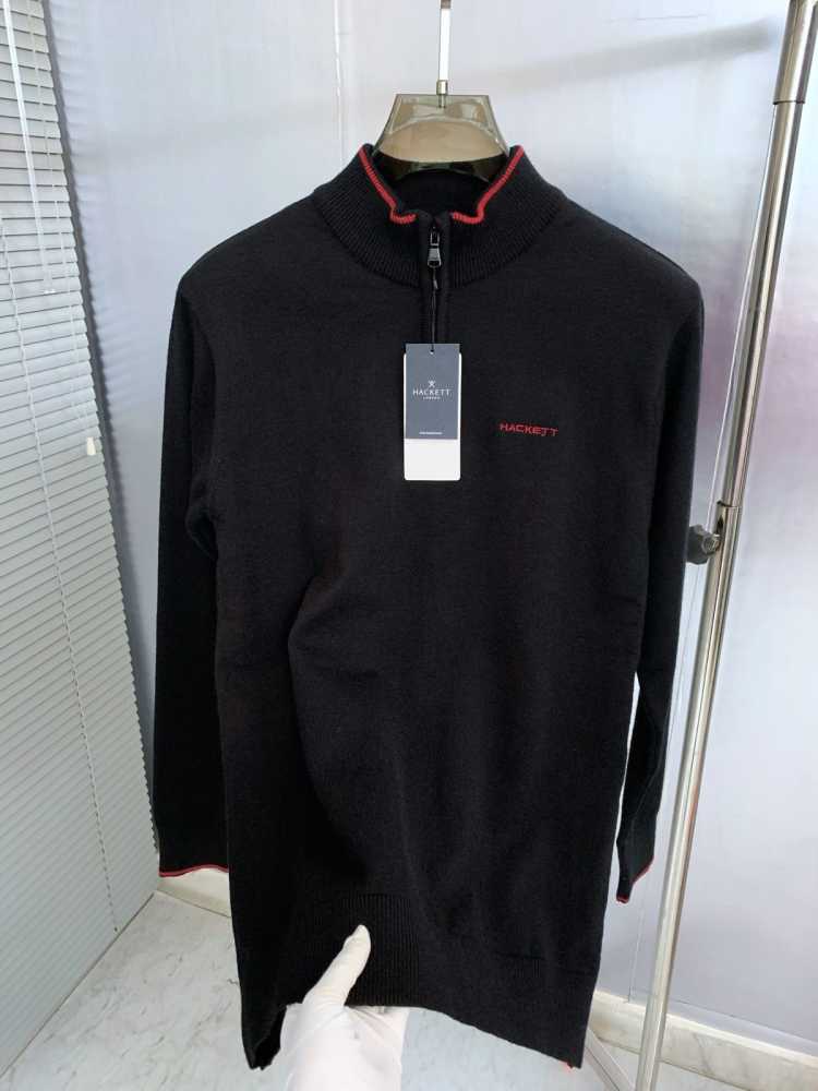 Hacket Black Authentic Quality Sweatshirts-1