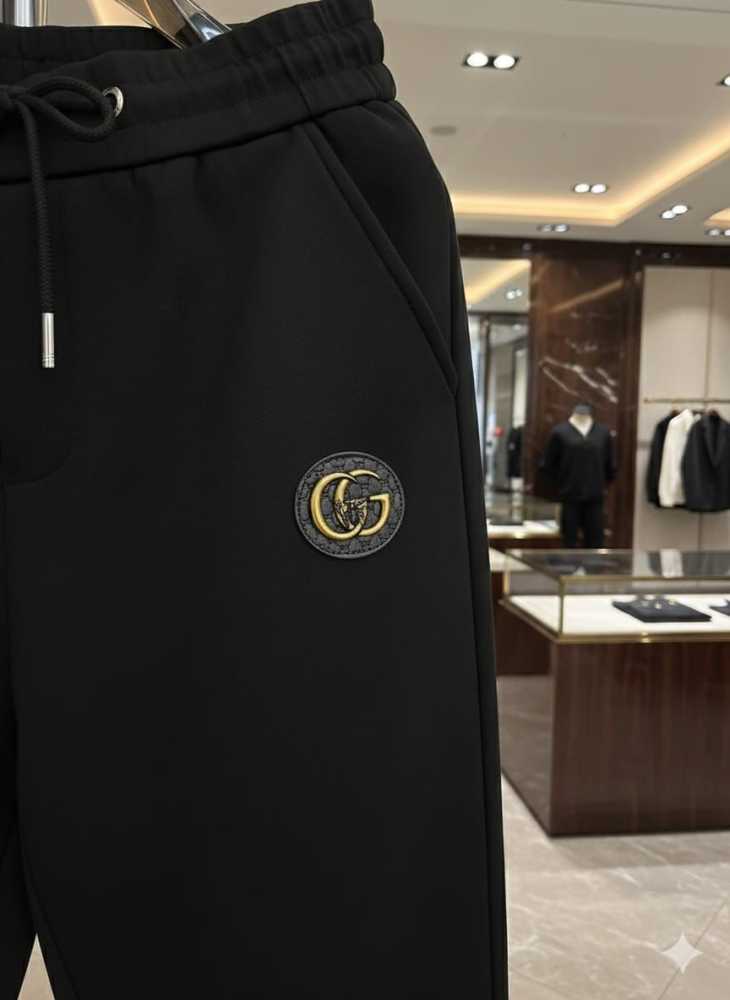 Gucci Black Premium Quality Track Pant-thumb-10