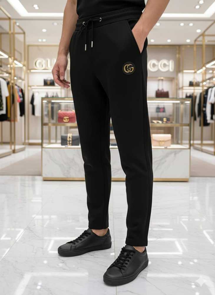 Gucci Black Premium Quality Track Pant