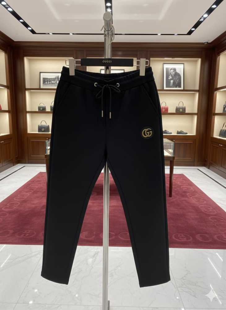 Gucci Black Premium Quality Track Pant-thumb-9