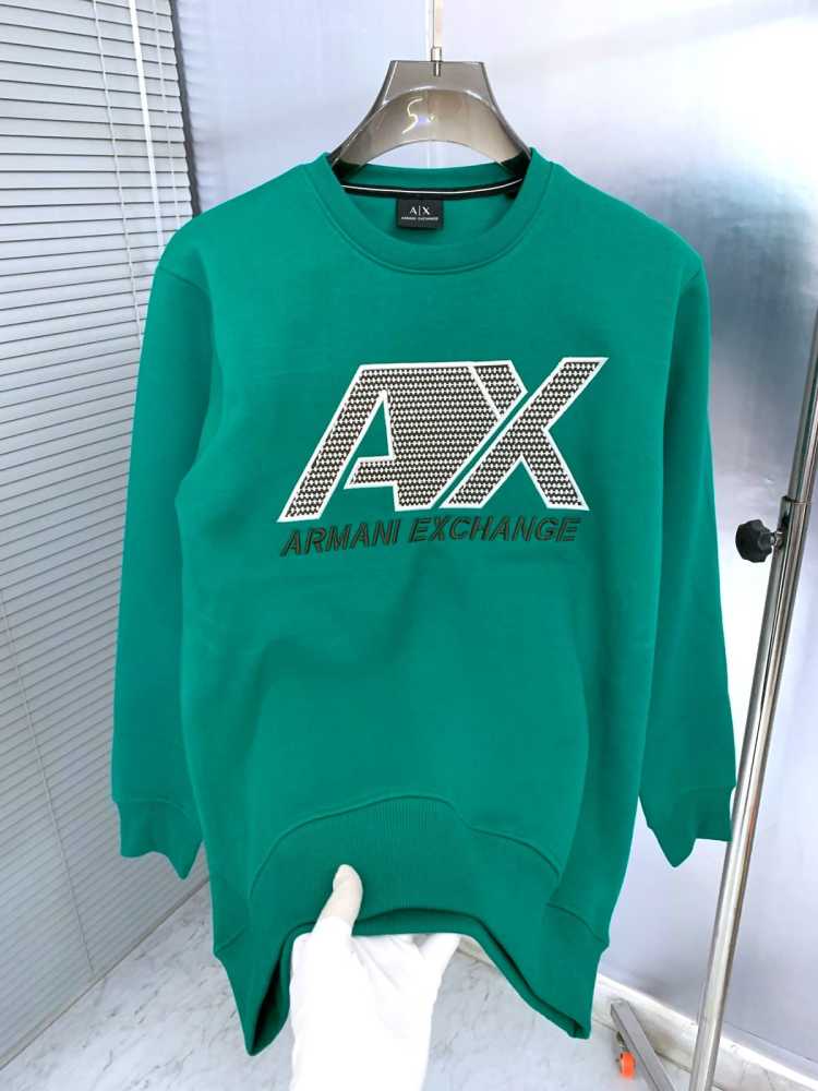 Armani Exchange Green Premium Quality Sweatshirt-2