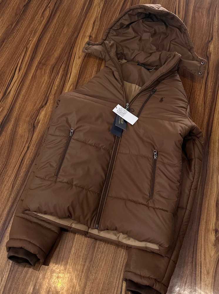Ralph Lauren Dark Brown Premium Quality Puffer Jacket-1