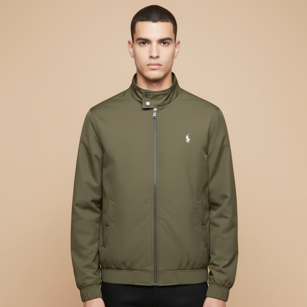 Ralph Lauren Green Premium Quality Cotton Blend Jacket