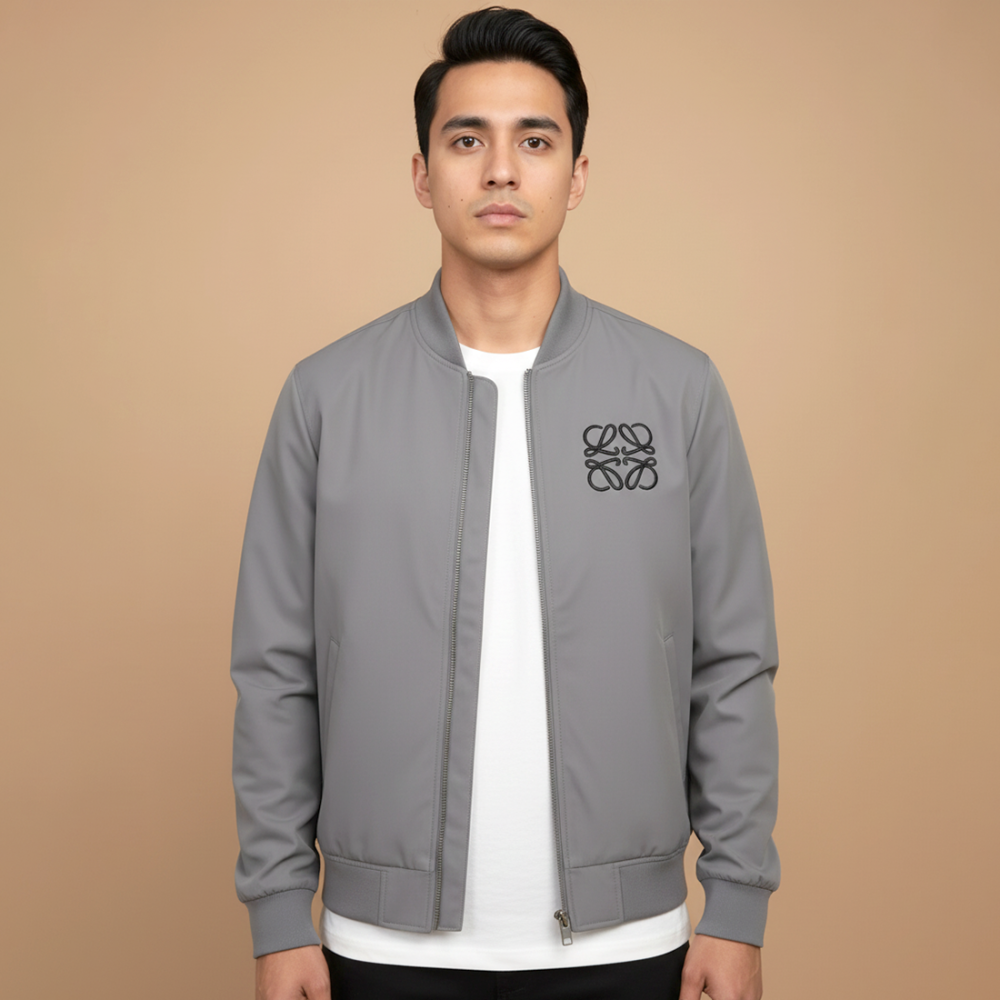 Loewe Grey Oblique Premium Quality Zipper