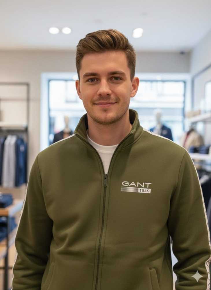 Gant Green Premium Quality Warm Tracksuits-1