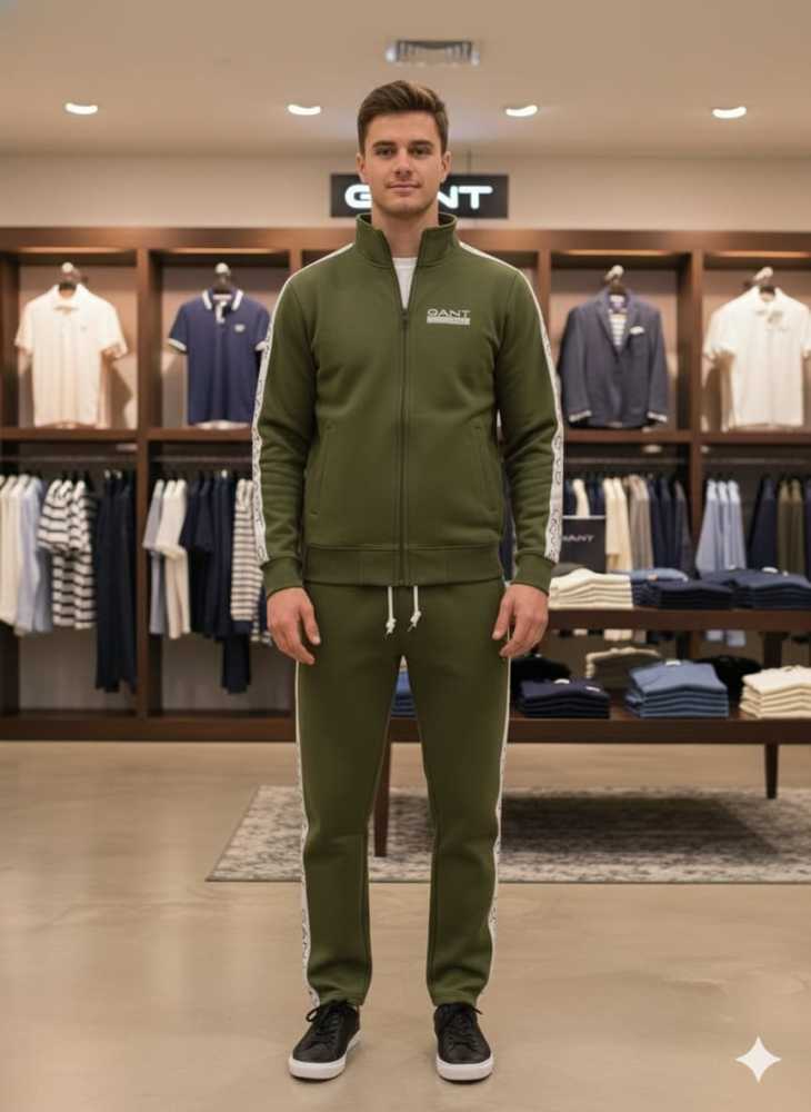 Gant Green Premium Quality Warm Tracksuits-0