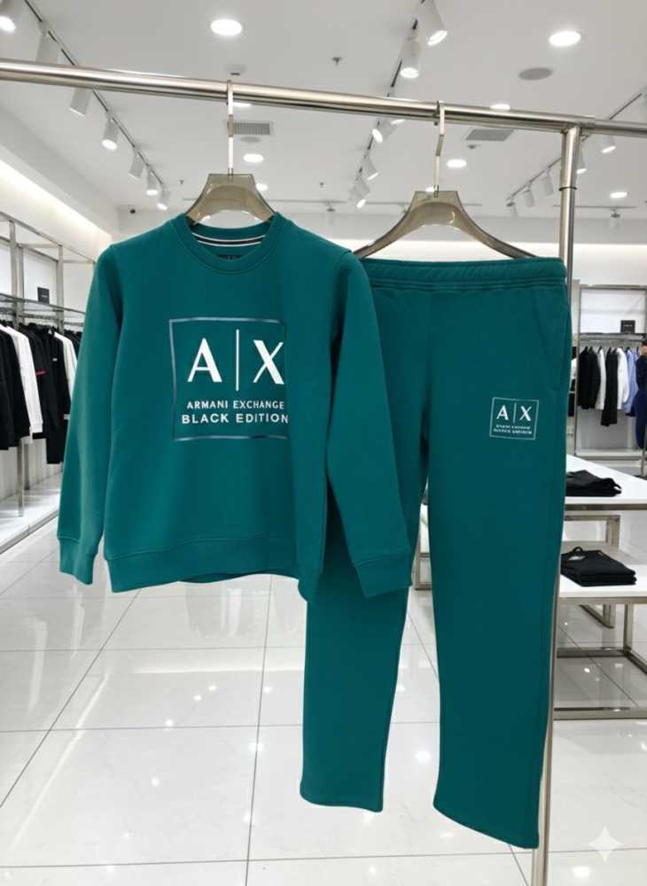 Armani Exchange Green Premium Quality Tracksuits-1